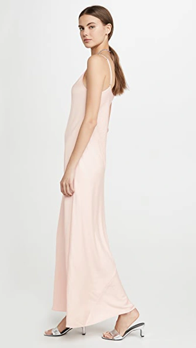 Shop Alexander Wang T Wash & Go Maxi Dress In Light Melon