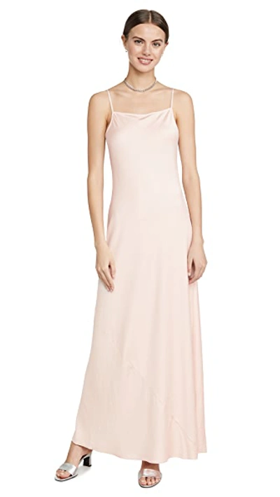 Shop Alexander Wang T Wash & Go Maxi Dress In Light Melon