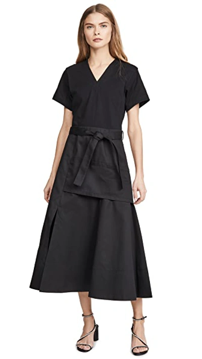 Shop 3.1 Phillip Lim / フィリップ リム Short Sleeve Utility Dress In Black