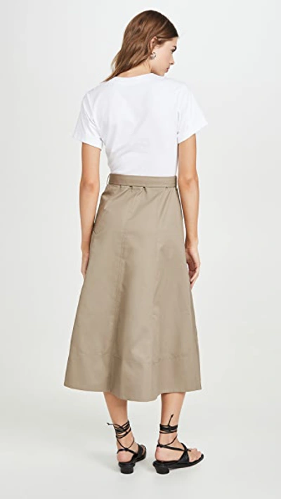 Shop 3.1 Phillip Lim / フィリップ リム Short Sleeve Utility Dress In White/taupe