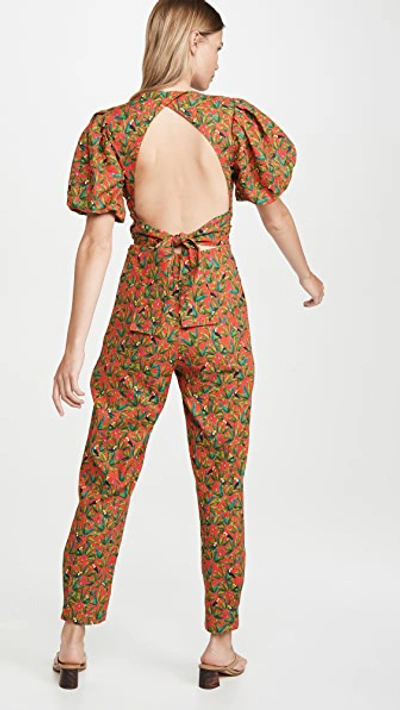 Shop Farm Rio Tucano Paradise Open Back Jumpsuit