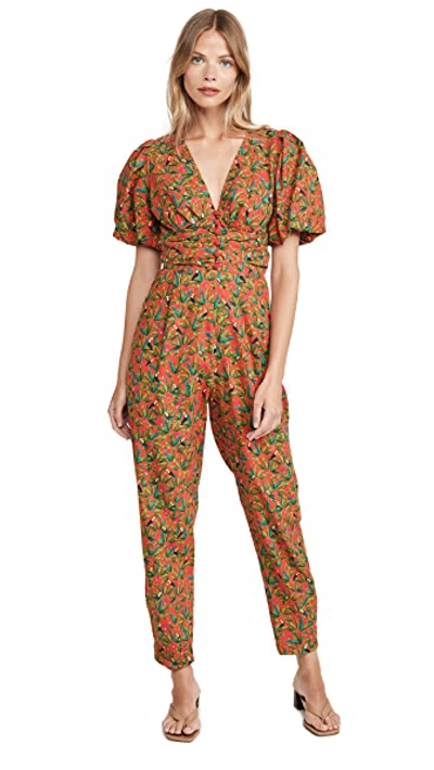 Shop Farm Rio Tucano Paradise Open Back Jumpsuit