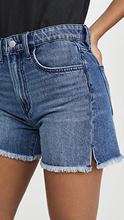 Shop Joe's Jeans The Kinsley Shorts With Fray Hem In Hyssop