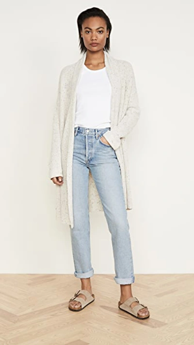 Shop Bb Dakota Chill Pill Cardigan In Oatmeal