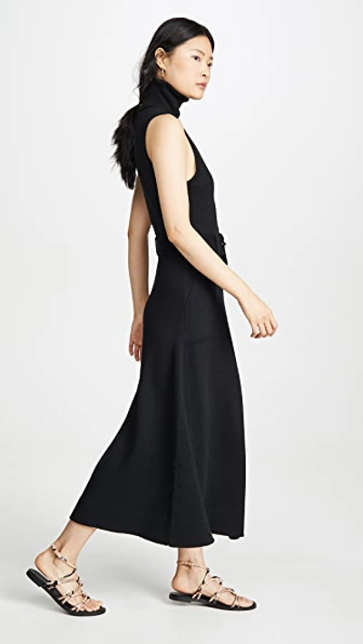 Shop Mara Hoffman Elle Dress In Black