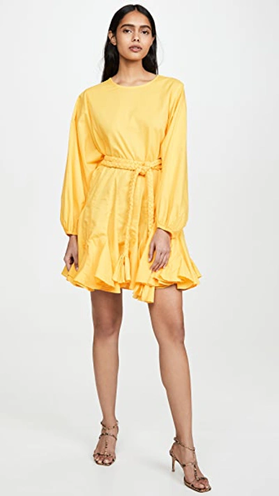 Shop Rhode Ella Dress In Canary