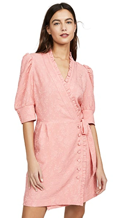 Shop Hofmann Copenhagen Camille Dress In Vivid Pink