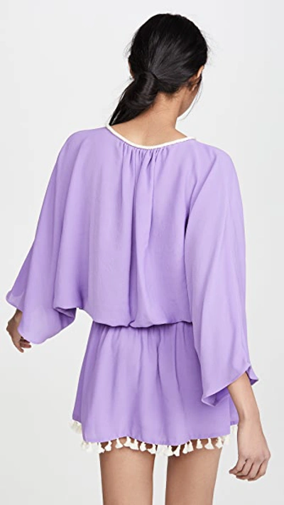 Shop Ramy Brook Katana Dress In Purple Haze