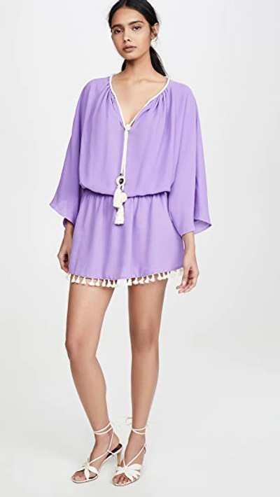 Shop Ramy Brook Katana Dress In Purple Haze