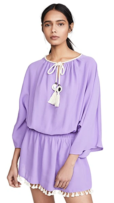 Shop Ramy Brook Katana Dress In Purple Haze