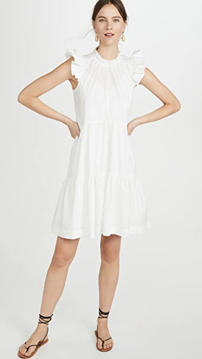 Shop Sea Tabitha Tiered Dress In White