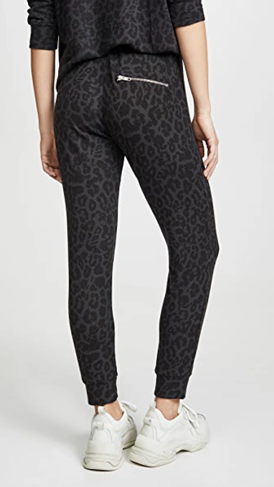 Shop Lna Brushed Leopard Sweatpants