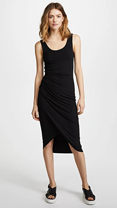 Shop Bailey44 Solid Dishdasha Dress In Black