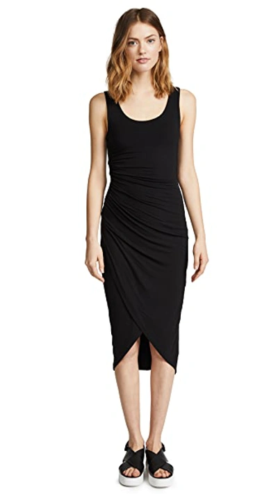 Shop Bailey44 Solid Dishdasha Dress In Black