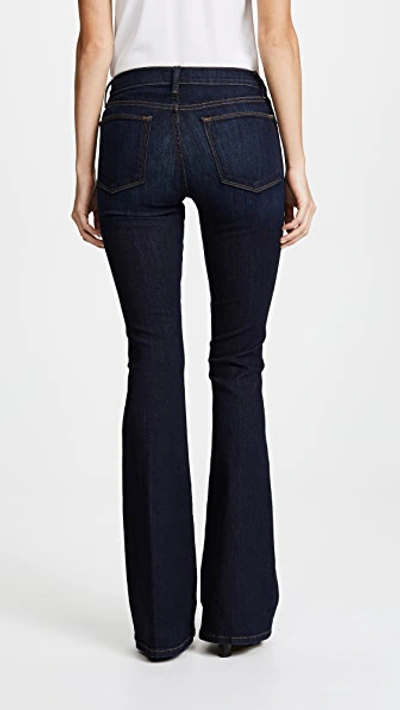 Shop Frame Le High Flare Jeans In Sutherland