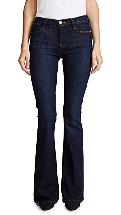 Shop Frame Le High Flare Jeans In Sutherland