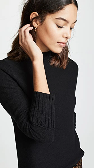 Shop Club Monaco Tommie Merino Sweater In Black