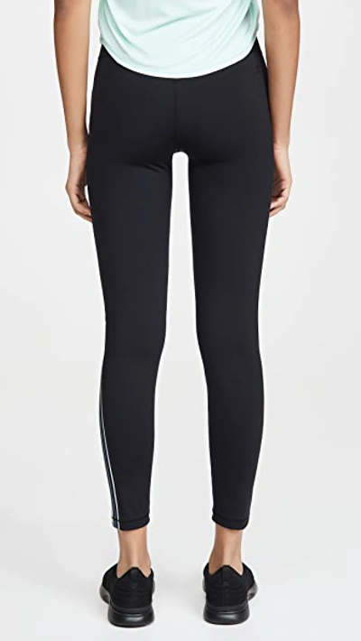 Shop All Access Set List Leggings In Black With Multi Silver