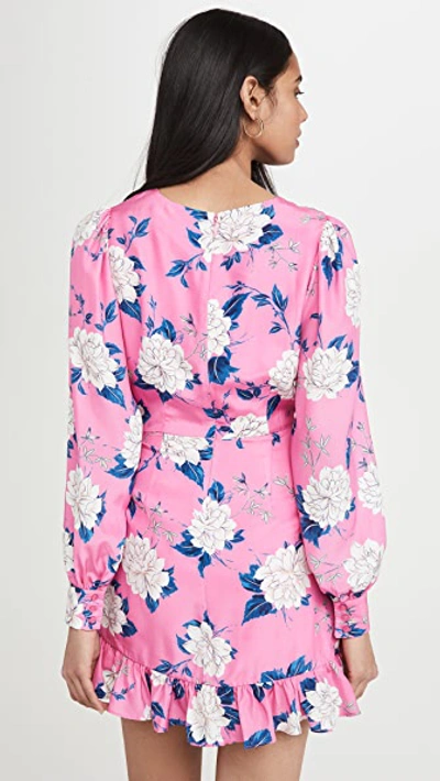 Shop Yumi Kim Daphne Dress In Velvet Morning Hot Pink