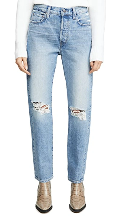 Shop Edwin Tash Relaxed Straight Jeans In Anxiety