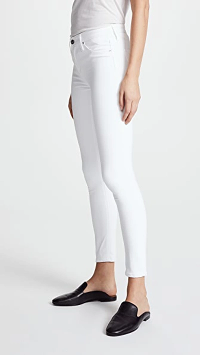 Shop Ag The Legging Ankle Jeans In White