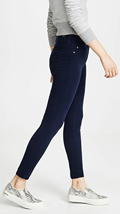 Shop Ag The Ankle Leggings In Deep Trenches