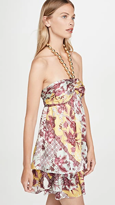 Shop Alexis Irati Dress In Berry Foulard