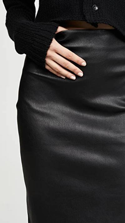 Shop Theory Skinny Pencil Skirt In Black