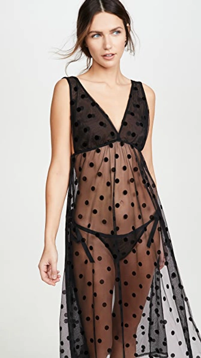 Shop Honeydew Intimates Love Game Nightie In Black