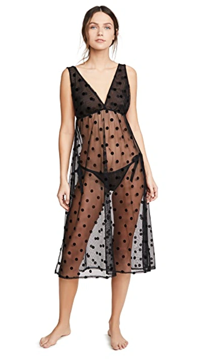 Shop Honeydew Intimates Love Game Nightie In Black