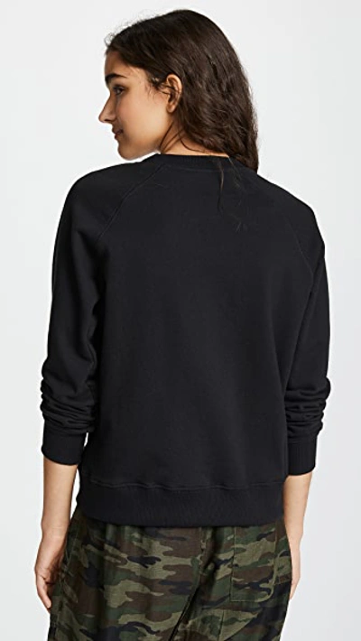 Shop Hanes X Karla The Crew Sweatshirt In Black