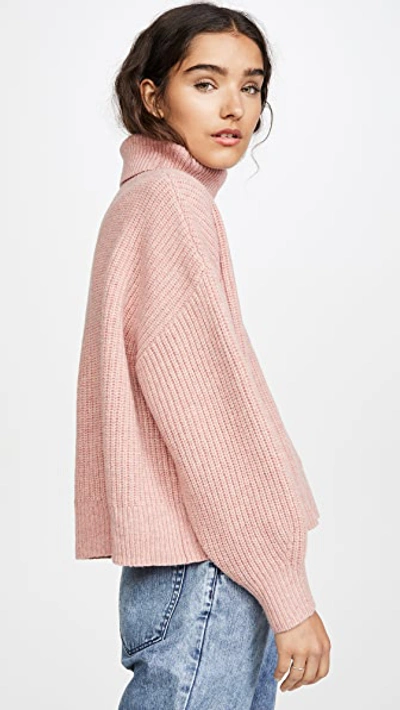 Shop Demylee Tillie Sweater In Carnation Pink