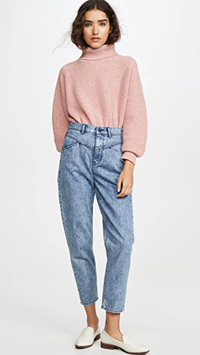 Shop Demylee Tillie Sweater In Carnation Pink