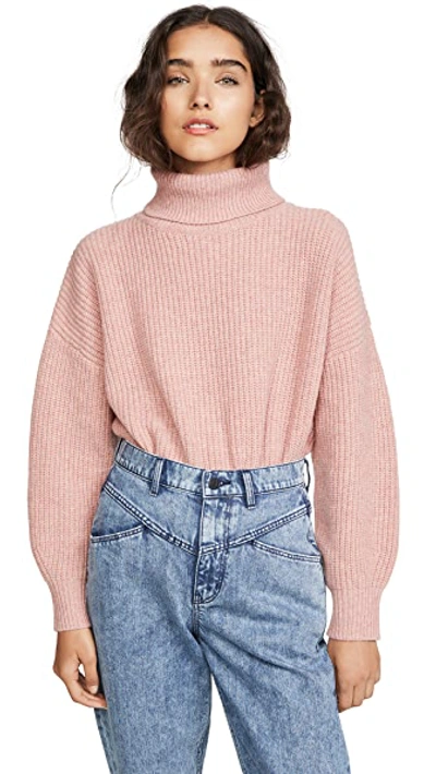 Shop Demylee Tillie Sweater In Carnation Pink