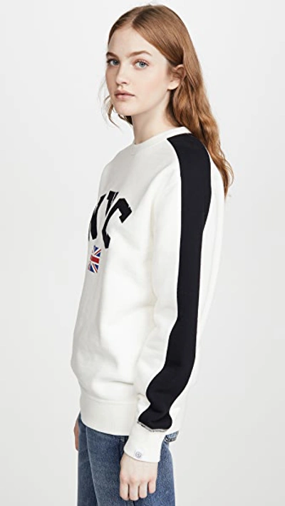 Shop Rag & Bone Nyc Sweatshirt In Marshmallow