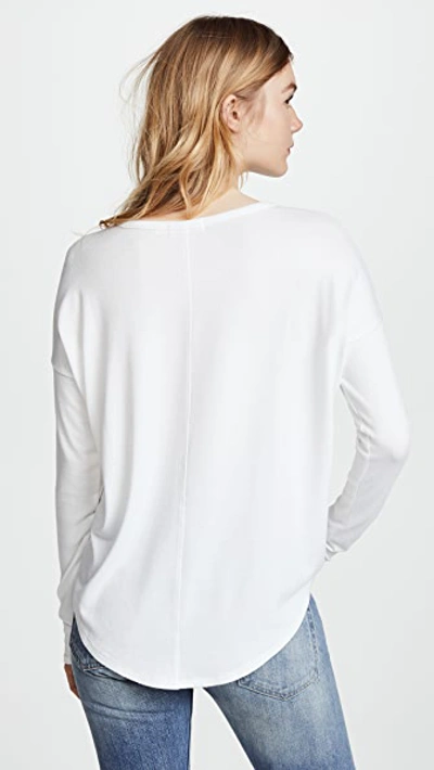 Shop Rag & Bone Hudson Pullover White S