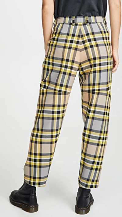 Shop Closed Sissie Pants In Lemon Peel