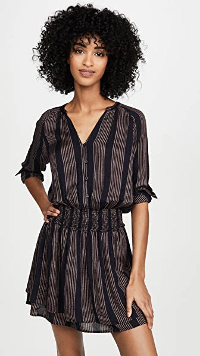 Shop Rails Jasmine Dress In Midas Stripe
