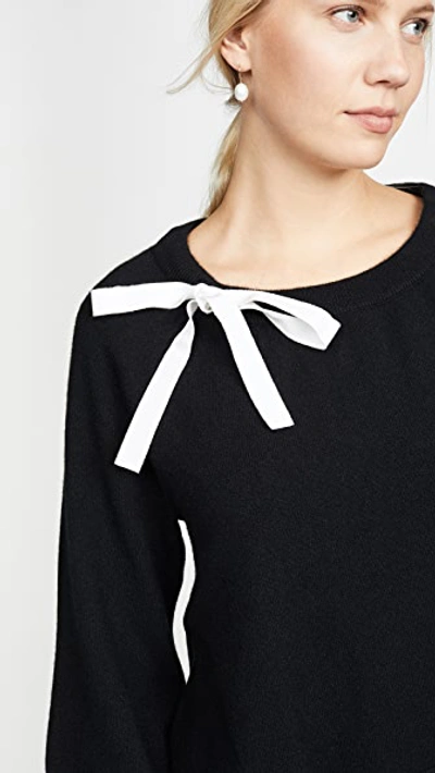 Shop Cinq À Sept Tous Les Jours Amelia Cashmere Sweater In Black