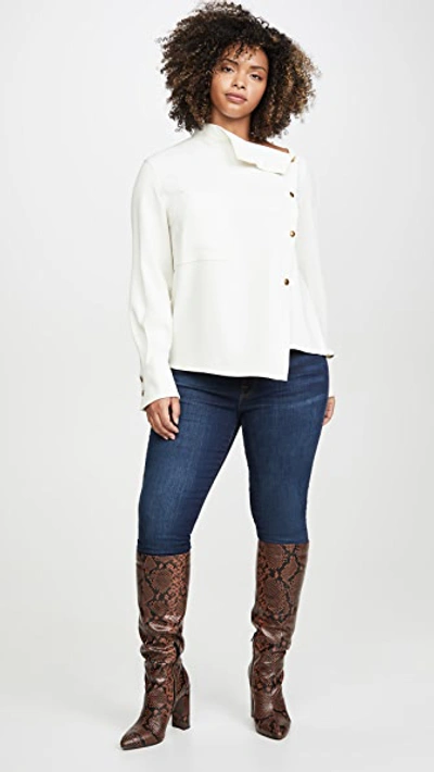 Shop Frame Le Skinny De Jeanne Jeans In Augusta