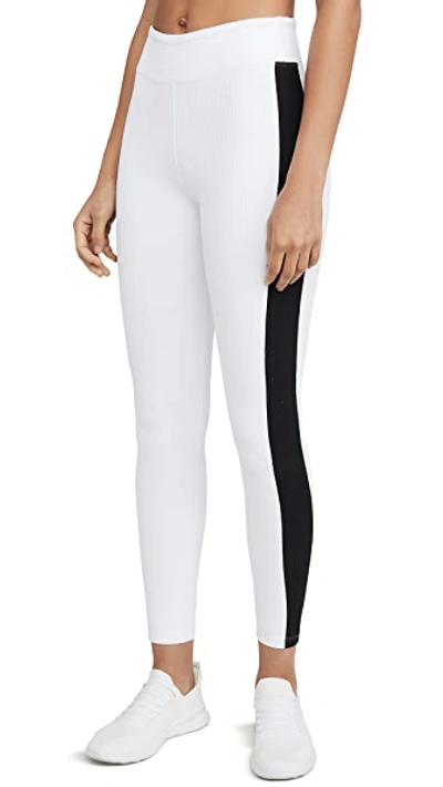 Shop Year Of Ours Thermal Track Leggings In White