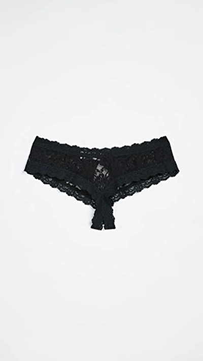 Shop Hanky Panky After Midnight Cheeky Hipster Panties In Black
