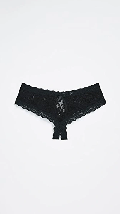 Shop Hanky Panky After Midnight Cheeky Hipster Panties In Black