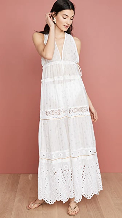 Shop Ramy Brook Luiza Maxi Dress In White