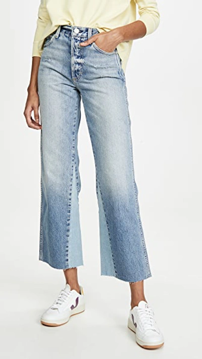 Diy Wide Leg High Rise Relaxed Bootcut Jeans