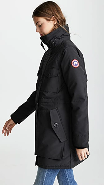 Shop Canada Goose Gabriola Parka In Black