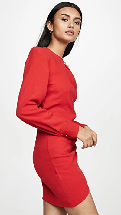 Shop Ba&sh Sloane Dress In Rouge