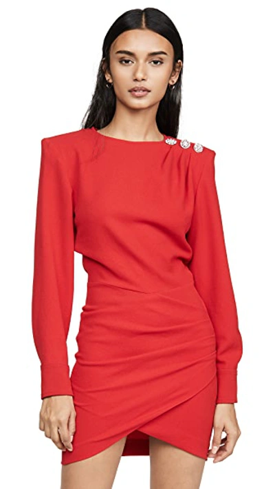 Shop Ba&sh Sloane Dress In Rouge