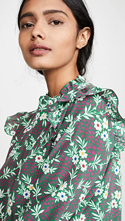 Heartmade Haya Dress In Green Print | ModeSens
