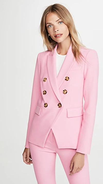 Shop Veronica Beard Miller Dickey Jacket In Pink